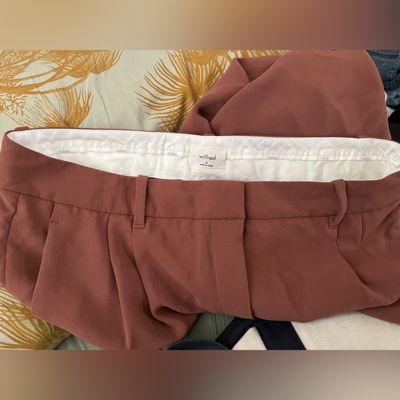 Wilfred Effortless pant cropped Mocha sorbet 16 24” - Picture 2 of 3